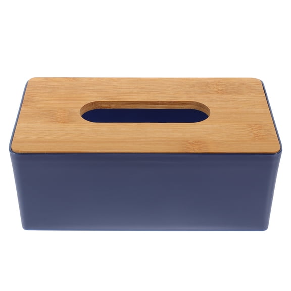 OHOIOLLA Rectangle Tissue Box PP For Office Use Living Room 1Pcs 8.3x4.7x3.2In