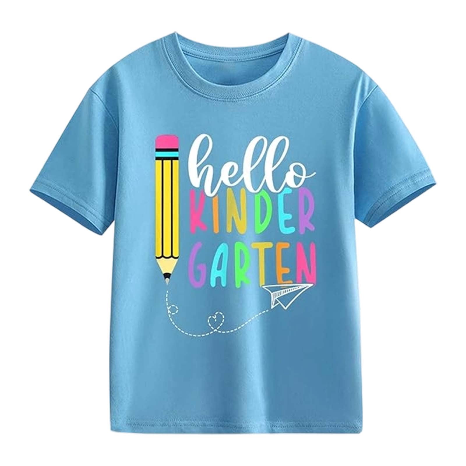 67926 Short Code Tisuna Boys Summer Back To School T Shirts Toddler Cartoon Print Short ...