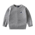 thumbnail image 1 of Tisuna Boys Sweater Kids Graphic Print Pullover Sweater Cozy Daily Wear Knit Tops Clothes For Children Age 1-10 Years, 1 of 3