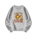 thumbnail image 1 of Tisuna Girls Back To School Sweatshirts Kids Elegant Cartoon Print Sweatshirt Teen And Youth School Play Long Sleeve Outfits Size 9-10 Years, 1 of 4