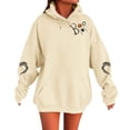 thumbnail image 1 of Tisuna Halloween Hoodie For Women Soft Graphic Print Hooded Tops Ladies Long Sleeve Festival Theme Party Fall Hoody Size L, 1 of 4