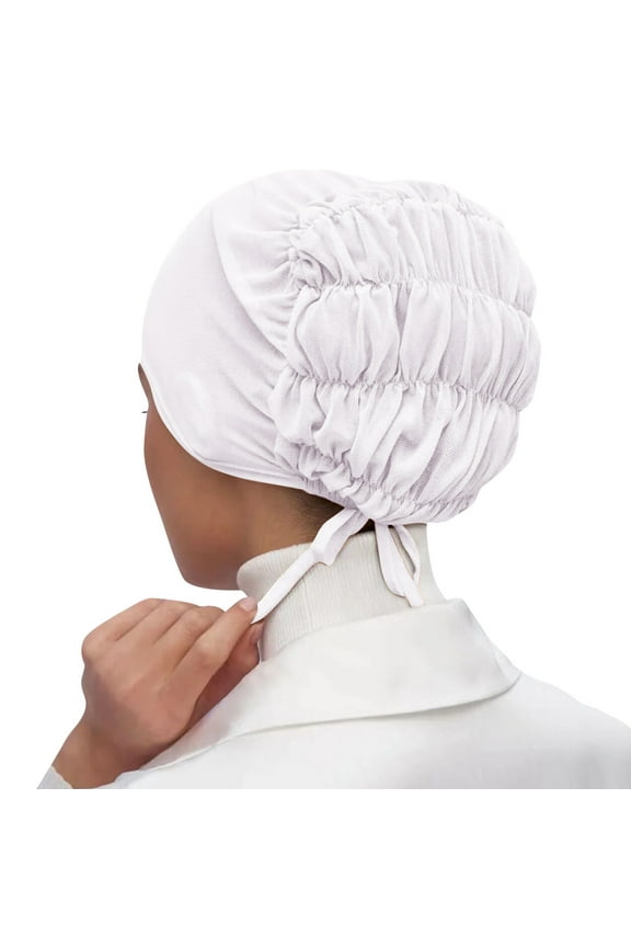 Headbands For Women, Stretchy Mesh Bottoming Hat Solid Color Head Bands For Daily Use