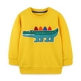 thumbnail image 1 of Tisuna Kids Crewneck Sweatshirts Boys Cozy Long Sleeve Sweatshirt Toddler Animals Print Casual Wear Hoodless Size 12-24 Months, 1 of 8