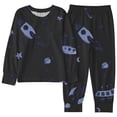 thumbnail image 1 of Tisuna Kids Girls Fall Pajamas Set Cute Long Sleeve Crew Neck Graphic Print Tops And Pants Sleepwear Children'S 2 Pieces Nightwear Clothing Set Size 2-3 Years, 1 of 3