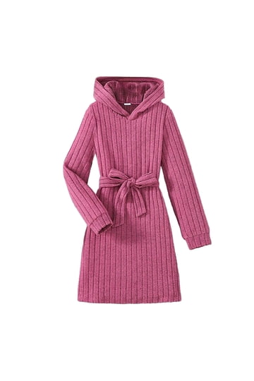 Pink Hooded Dresses