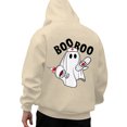 thumbnail image 1 of Tisuna Men'S Halloween Hoodies Ghost Print Long Sleeve Hooded Tops Lightweight Men Festival Theme Party Hoody Clothes Size L, 1 of 4