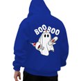 thumbnail image 1 of Tisuna Men'S Halloween Hoodies Ghost Print Long Sleeve Hooded Tops Lightweight Men Festival Theme Party Hoody Clothes Size S, 1 of 4