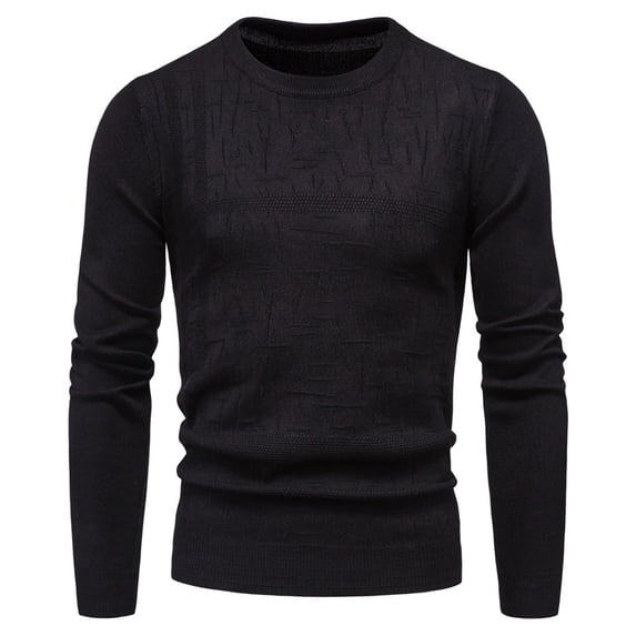 Tisuna Men'S Long Sleeve T-Shirts Breathable Crew Neck Tops Men Solid Tees For Going Out Street Size S