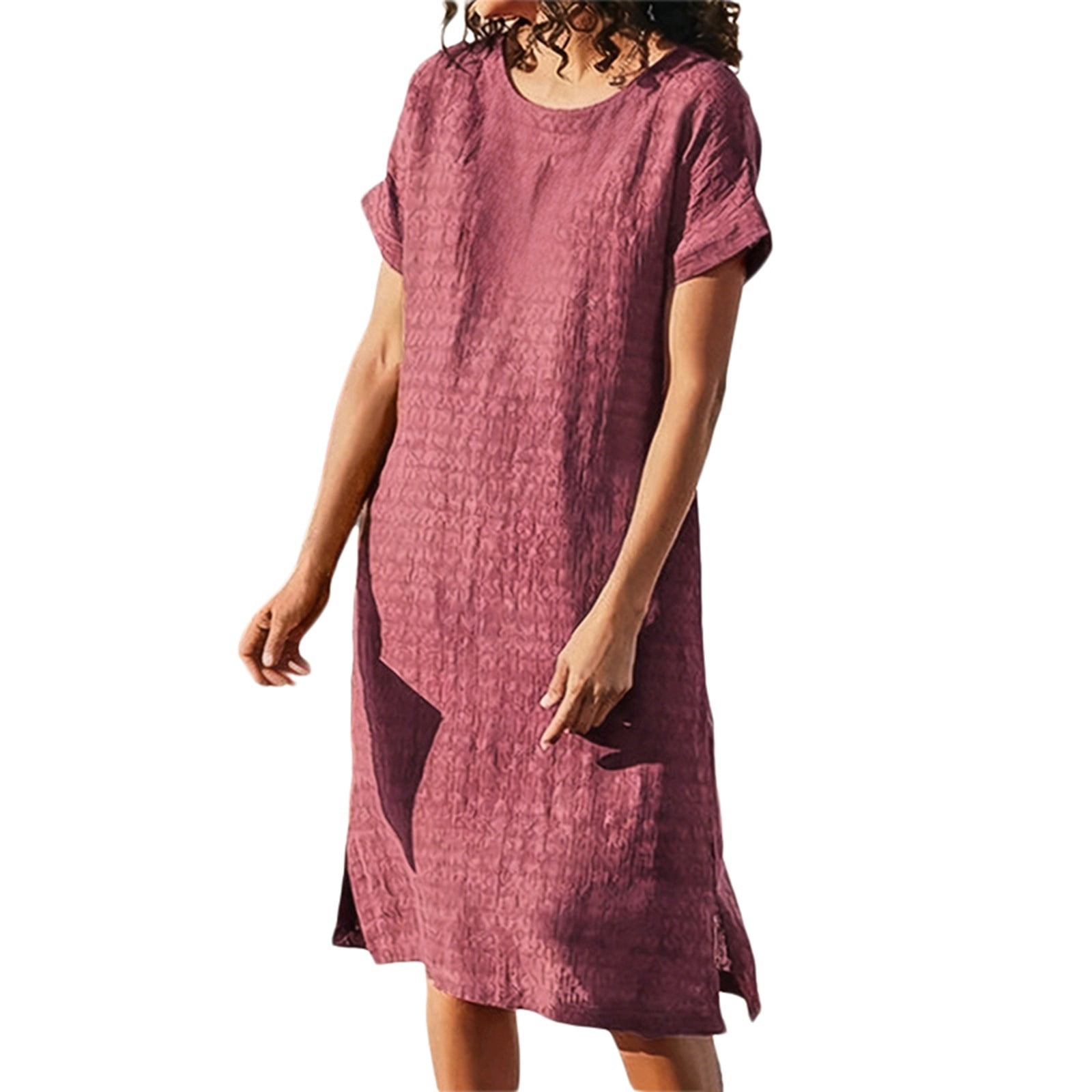 ladies pink midi dress Pink Floral Print Midi Dress With Sweetheart Neckline