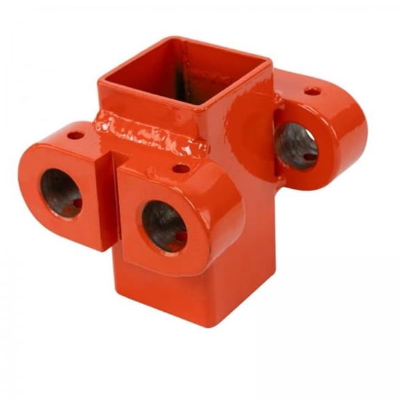 Titan PJP-Y-STD 0.5 & 0.5-1 in. Post Drivers PostJak Yoke for Standard Sized Fence Posts & Stakes, Orange
