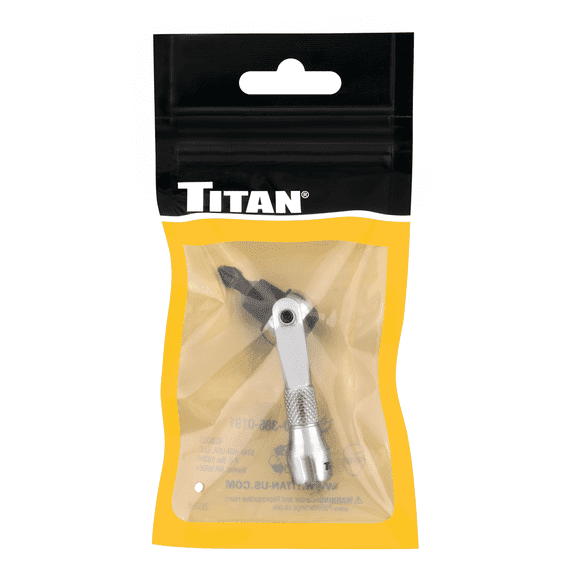 Titan 1/4 in. Drive Nano Bit Driver, Hex Handle