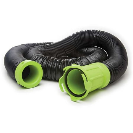 Titan 10-Foot RV Sewer Hose Extension - Thetford 17854, Black/Green