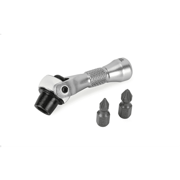 Titan 1/4 in. Drive Nano Ratcheting Swivel Bit Driver
