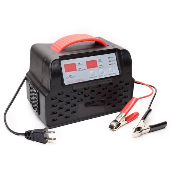 Titan 12V Battery Charger 2/10 Amp Boat Car Marine New!-2 Year Warranty