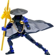Titan 13 Action Figure,3D Printed Dummy Robot 13 Action Figure | Multi-Jointed Robot 13 Action Figure with Cloak ,Creative Photography Prop,Great Gift