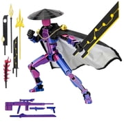 Titan 13 Action Figure,3D Printed Dummy Robot 13 Action Figure | Multi-Jointed Robot 13 Action Figure with Cloak ,Creative Photography Prop,Great Gift
