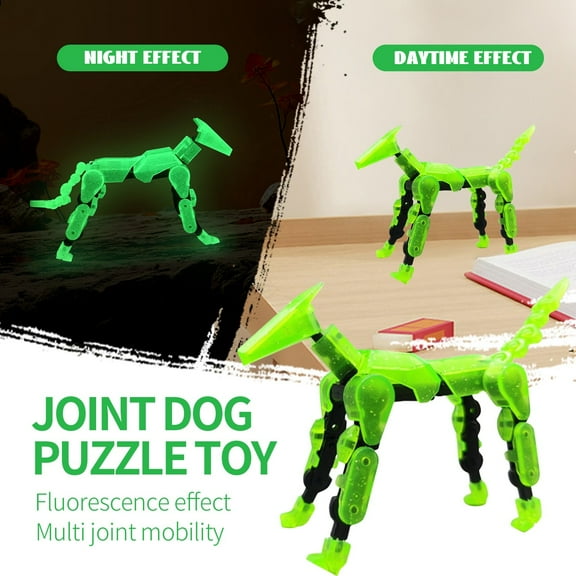 Titan 13 Action Figure, 3D Printed Movable Articulated Robot Dummy Action Figures Gifts for Him,Desk Decor (green)