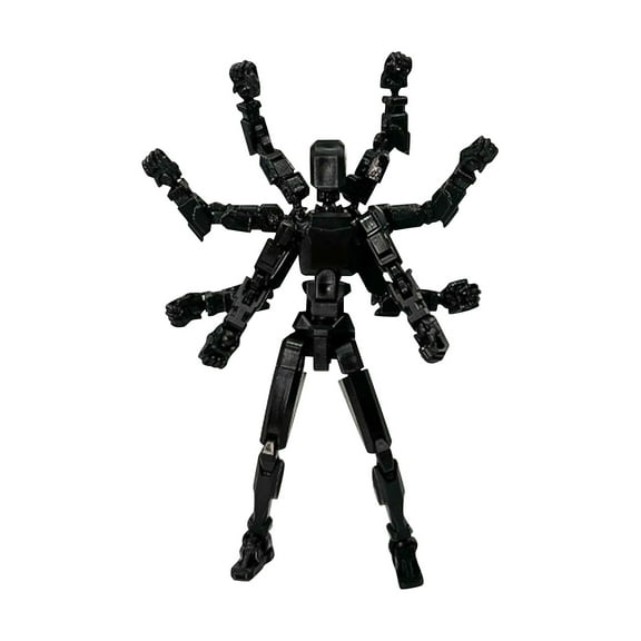 Titan 13 Action Figure, Action Figures, Titan 13 Action Figure 3D Printed Robot Multi-Jointed Movable, Desktop Decorations for Game Lovers