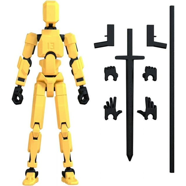 Titan 13 Action Figure,assembly Completed Dummy 13 Action Figure Lucky 