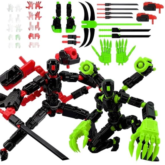 Titan 13 Action Figure, T13 3D Printed Full Body Articulated Figure, Multi-Jointed Movable Poseable Model, Birthday Gifts, Collector Desktop Decoration, 1 Pack