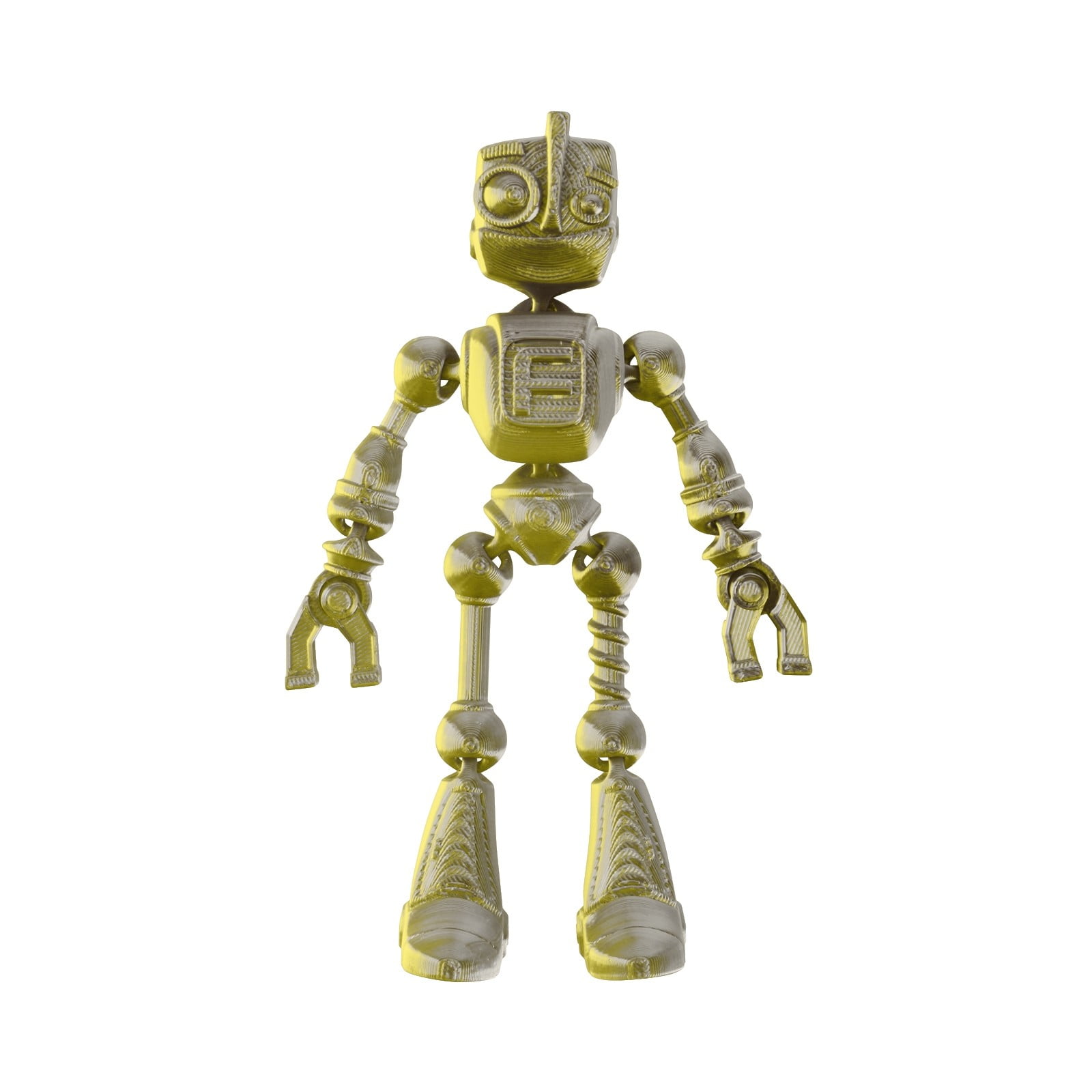 Set 6 Action Figure Scheletro Titan 13 Colorati - Snodabili E Fai Da Te - Giocattolo Halloween Idea Regalo - 6