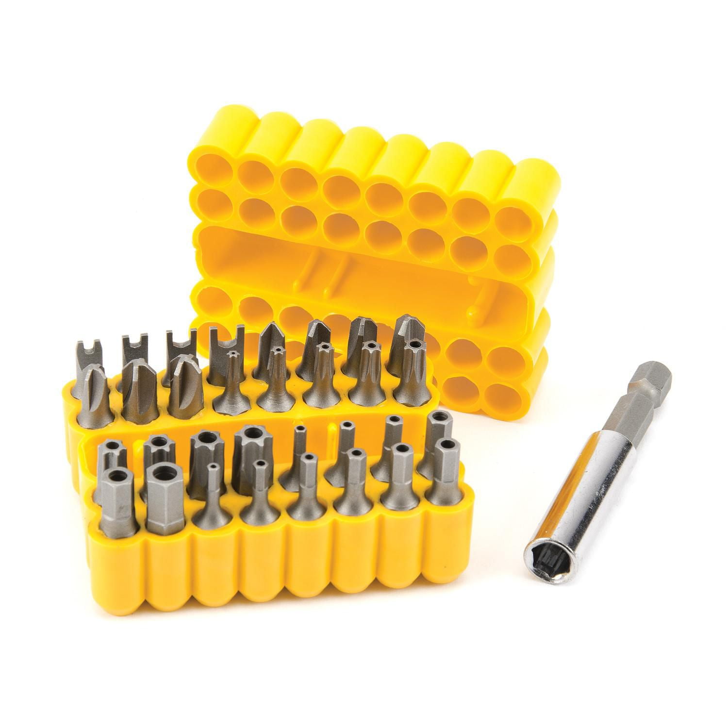 Titan 16032 33Piece Security Bit Set, Screwdriver Bit Set