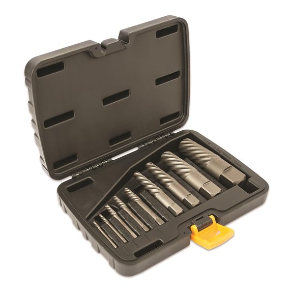 Titan 16082 9-Piece Screw Extractor Set | Includes Sizes #1-#9