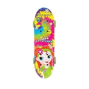 Titan Flower Power Princess Complete Skateboard for Girls Ages 5 and Up 17 Inch Multicolor