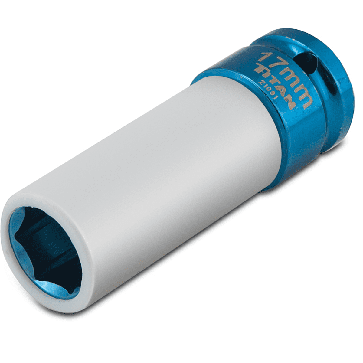 Titan 17MM Lug Nut Socket Socket 17MM Socket, 1/2 in Drive, Deep ...