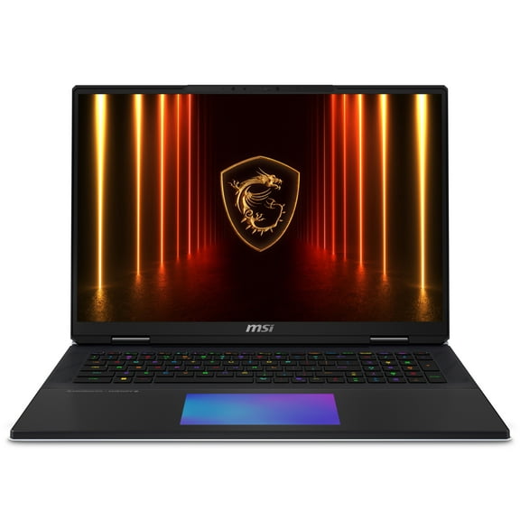 MSI Titan 18 HX 18 inch UHD+ Gaming Laptop Intel Core Ultra 9 285HX NVIDIA GeForce RTX 5090 - 64GB DDR5 2TB SSD Core Black (2025)