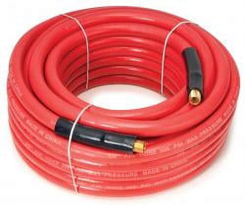 Titan 19382 Air Hose Rubber, 3/8" x 50' Length, Flexible and Durable