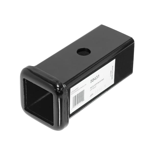 Reese 58431 Trailer Hitch Reducer Bushing with Collar - 2.5" to 2"