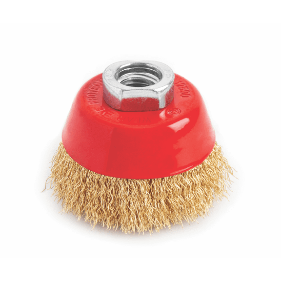 Titan 2-1/2 in. Crimped Wire Cup Brush
