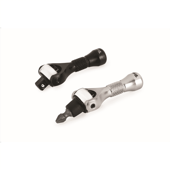 Titan 2 pc. Nano Swivel Ratchet & Bit Driver Set