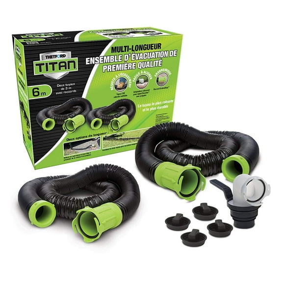 Titan 20-Foot Premium RV Sewer Hose Kit - Thetford 17902