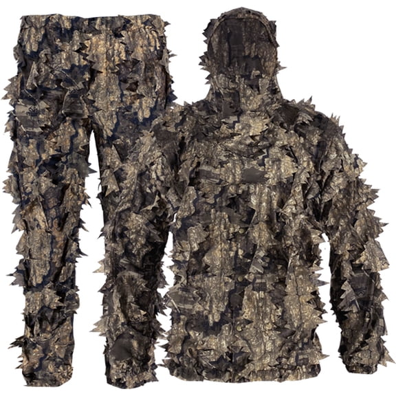Titan 3D Leafy Suits Camouflage, Pants & Jacket, Realtree Timber, Large/Extra Large