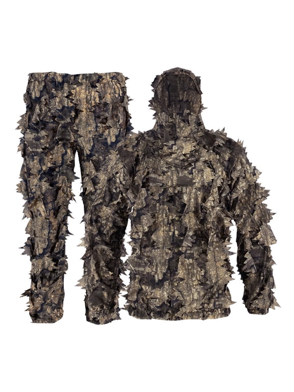 Titan 3D Leafy Suits Camouflage, Pants & Jacket, Realtree Timber, Large/Extra Large
