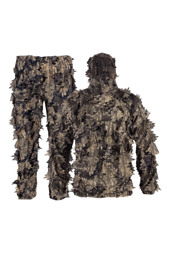 Titan 3D Leafy Suits Camouflage, Pants & Jacket, Realtree Timber, Large/Extra Large