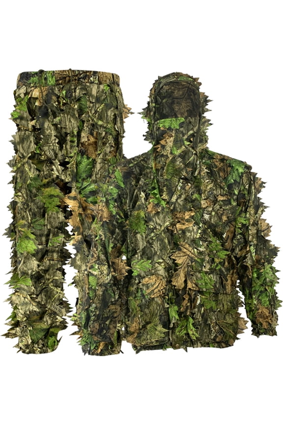 Outfitter Leafy Suit Camouflage - Pants/Top, Mossy Oak Obsession, 2XL/3XL