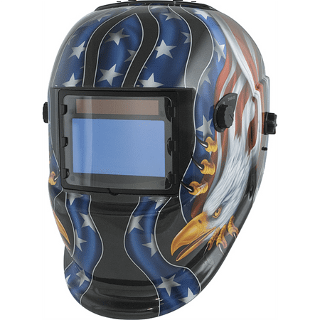 Titan 41265 Solar Powered Auto Darkening Welding Helmet
