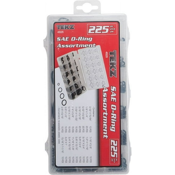 Titan 45225 SAE O-Ring Assortment - 225 Piece