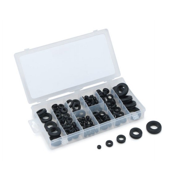 Titan 45236 110pc Rubber Grommet Assortment
