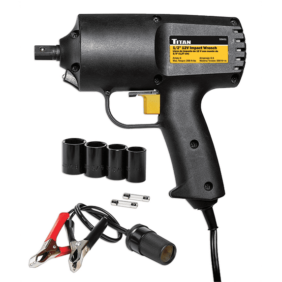 TITAN 12V IMPACT WRENCH SET
