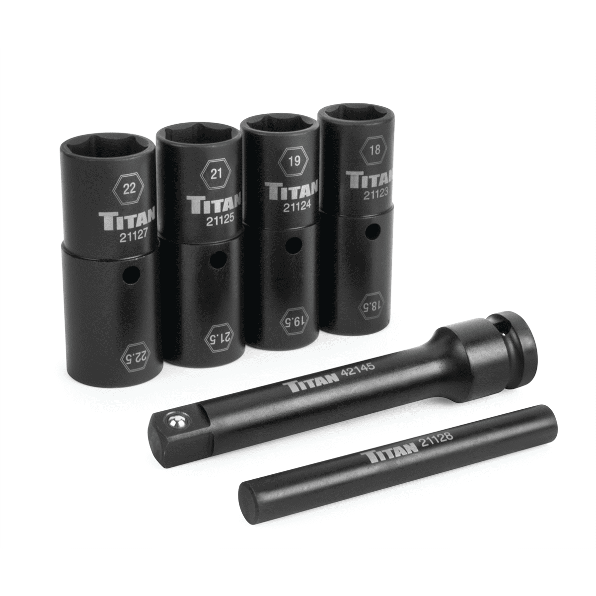 Titan 6 pc. 1/2 in. Drive Half-Size Flip Socket Set - Walmart.com