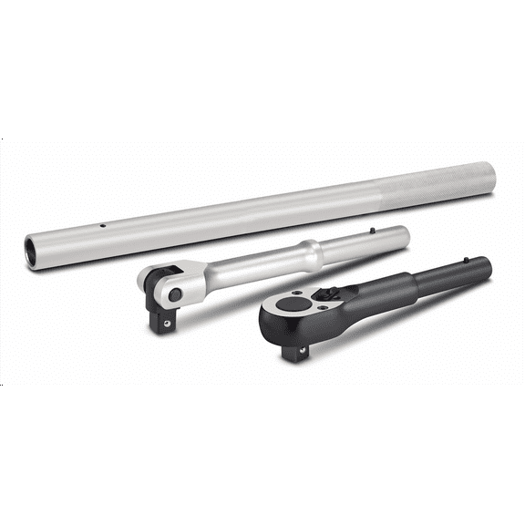 Titan Titan Bar-X 3pc. 1 in. Drive Interchangeable Ratchet and Breaker Bar Set