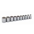 thumbnail image 1 of Titan 68500 10-Piece 3/8-Inch Drive SAE 12 Point Socket Set, 1 of 2