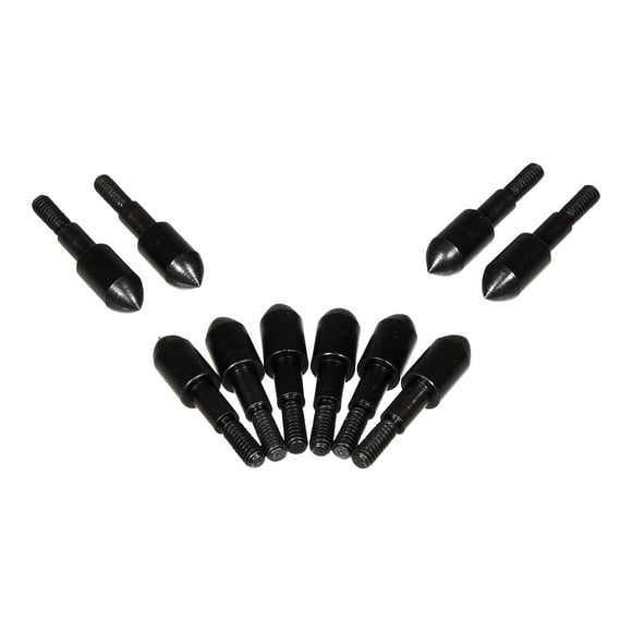 Titan 9/32" Archery Steel Bullet Points, 100-Grains, 10-Pack, Black