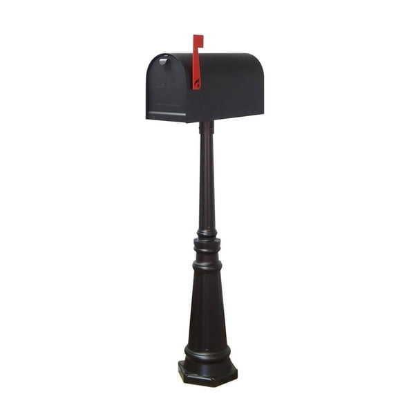 Outdoor Letter Holder Titan Aluminum Curbside Mailbox and Tacoma Mailbox Post