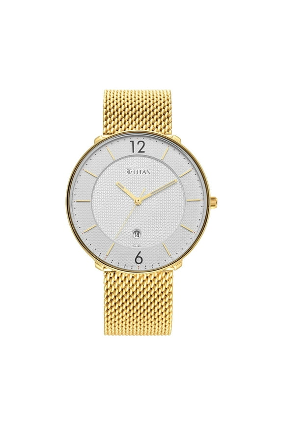 Analog White Dial Women's Watch-1849YM01