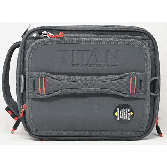 Titan Arctic Zone Fridge Cold, Crush Resistant Lunch Pack with 2 Ice Walls, 2-pack